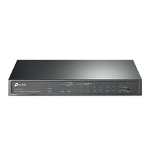 Load image into Gallery viewer, TP-Link 10-Port Gigabit PoE+ Easy Smart Switch, 8× Gigabit PoE+ Ports, 2x Gigabit Non-PoE Ports, 1× Combo Gigabit SFP Slot, TP-SG1210MPE