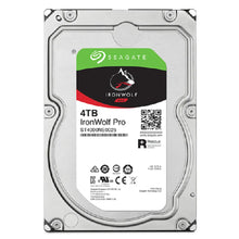 Load image into Gallery viewer, Seagate Ironwolf Pro ST4000NT001 4TB 3.5'' HDD NAS Drives 7200 RPM; SATA 6GB/s Interface; 256MB Cache; 550TB/Year; Unlimited Bays