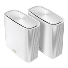 Load image into Gallery viewer, Asus ZenWiFi XT9 (W-2pk) AX7800 tri-band WiFi 6 Mesh System 2 PACK- Coverage up to 5700 sq.ft 90IG0740-MO3B40, Tri-band indoor WiFi 2.4GHz,5GHz,5GHz