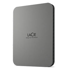 Load image into Gallery viewer, Seagate LaCie STLR2000400 Mobile Drive Secure 2TB HDD; USB-C; USB version 3.2 Gen 1 (3.1 Gen 1); Aluminum enclosure; HDD capacity: 2000GB, Silver/Grey