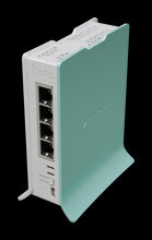 Load image into Gallery viewer, MikroTik hAP ax lite 2.4 GHz Wi-Fi 6 Router, with RouterOS 7 L4, 4x GbE Ports, Dual-Core IPQ-5010 1 GHz, 256MB RAM, 128MB NAND Storage, 800MHz ARM CPU