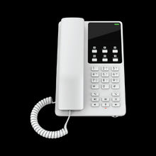 Load image into Gallery viewer, Grandstream GHP620W 2-Line Compact Hotel Phone White, WiFi 5, 2-line, 6 programmable keys, 10 speed dial keys, 3-way voice conferencing, Opus, Non-PoE