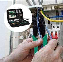 Load image into Gallery viewer, 11Pcs Portable LAN Network Tool Set Wear Resistant Computer Network Repair Tool Kit Crimping Maintenance Tool Set for Home Office