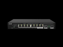 Load image into Gallery viewer, Tenda 8-Port 2.5G Ethernet Switch with 2x 2.5G SFP slots, 2.5 Gbps RJ-45 ports, 2x 2.5Gbps SFP ports, IEEE 802.3x full duplex, Desktop & Wall mounting
