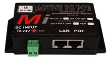 Load image into Gallery viewer, Micro Instruments Gigabit DC PoE Injector, 12V in 24V out, 30W Maximum, MI-12DC24DC-PoE, Power and Surge, PoE and Power Supplies, PoE - Passive