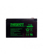 Load image into Gallery viewer, Forbatt Fb12-8g 12V 8Ah Acid Gel Battery, For home or office use, ideal for Power Backup Systems, Power & Surge, UPS & Solar Batteries - Fb-12-8g12V