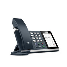 Load image into Gallery viewer, Yealink MP54 Desktop VoIP Phone for Microsoft Teams conference calls, featuring 2x Ethernet ports 10/100/1000 PoE, Noise proof technology, touchscreen