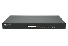 Load image into Gallery viewer, BDCOM S5700-8EP4X 8 Port 2.5G PoE+ Switch with 4 SFP+, L 3 Managed, Single AC PSU, 370W PoE Budget, ideal for high-speed SMB and Enterprise Networks