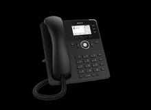 Load image into Gallery viewer, Snom D717 6-line Desktop SIP Phone, Wide Colour TFT Display, USB, Buy with PSU-5V-h, Supports PoE, 2 x Gbe RJ45, 3 Programmable LED Keys, Light Sensor
