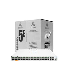 Load image into Gallery viewer, HPE Promo - Buy ARU-IO-SW196048G-600W and Get 1 x Acconet CAT5-100 FREE, Purchase HPE Instant On 1960 48port Gigabit 600W Switch and receive CAT5 100m