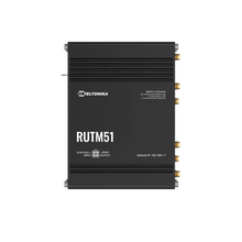 Load image into Gallery viewer, Teltonika Industrial 5G Dual SIM Router 2 Sim-slots, 1x WAN Port, 4x LAN, Backward compatible with 4G (LTE Cat 12), HTTP(S), MQTT, Azure MQTT RUTM51