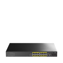 Load image into Gallery viewer, Cudy 16-port Layer 2 Managed Gigabit PoE Switch with 18 Ports 10/100/1000M PoE Switch, 1-16 Port support POE(802.3at/af) | GS2018PS2 - 200W