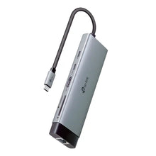 Load image into Gallery viewer, TP-Link USB Type-C 9-in-1 Hub UH9120C turns a single USB-C port into 9 ports with 4K@60Hz HDMI, 1 Gbps ethernet, SD & microSD UHS-I, 1*USB-C | UH9120C