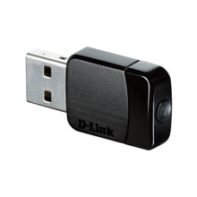 Load image into Gallery viewer, D-Link DWA-171 Wireless AC600 MU-MIMO Dual Band Mini USB Adapter, Wi-Fi 5 (802.11ac), Dual-band (2.4 GHz / 5 GHz), Product colour: Black