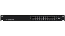 Load image into Gallery viewer, Ubiquiti UISP EdgeSwitch 24 Port with 250W PoE - Gigabit POE Switch, 802.3at & 24V Passive POE, 2 x SFP, 250W PoE, Rackmount