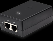 Load image into Gallery viewer, Ubiquiti PoE (Power Over Ethernet) Injector/Adapter - 24v Gigabit, 1A Passive PoE with SA Power Cord, Reset Switch, UB-PoE24-G
