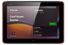 Load image into Gallery viewer, Yealink 10.1" Room Scheduling Panel in Black, MS Teams Certified, 8" LCD Panel,1280 × 800 Resolution,10 points capacitive multi-touch, 2× Array Mics