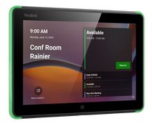 Load image into Gallery viewer, Yealink 10.1" Room Scheduling Panel in Black, MS Teams Certified, 8" LCD Panel,1280 × 800 Resolution,10 points capacitive multi-touch, 2× Array Mics