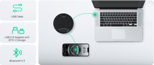 Load image into Gallery viewer, Yealink SP92 USB Type-C/Type-A Conference Speakerphone, HD audio quality, noise cancellation, Go wireless up to 20 hours of talk time SP92 USB-C/A