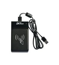 Load image into Gallery viewer, ZKTeco - Mifare Take On Reader, Read (CR20M) 13.56MHz, USB operated, LED indicators, designed to read (CR20E/M) and write (CR20M/W) proximity cards