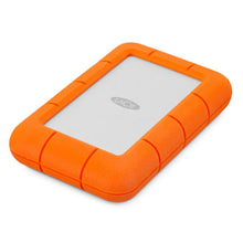 Load image into Gallery viewer, Seagate LaCie LAC9000298 Rugged Mini; 2TB HDD; USB 3.0; 2.5'' 2000 GB Hard Drive HDD, 3.2 Gen 1 (3.1 Gen 1), 5400 RPM, Orange,Silver