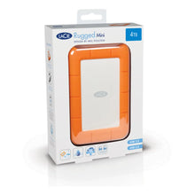 Load image into Gallery viewer, Seagate LaCie LAC9000298 Rugged Mini; 2TB HDD; USB 3.0; 2.5'' 2000 GB Hard Drive HDD, 3.2 Gen 1 (3.1 Gen 1), 5400 RPM, Orange,Silver