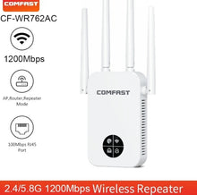 Load image into Gallery viewer, 300-3000Mbps Wireless Repeater Router Extender 2.4G 5.8G Signal Amplifier WiFi 6 Home Repetidor WiFi Long Range Booster