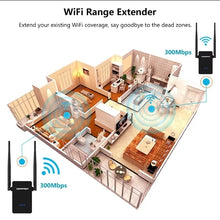 Load image into Gallery viewer, 300-3000Mbps Wireless Repeater Router Extender 2.4G 5.8G Signal Amplifier WiFi 6 Home Repetidor WiFi Long Range Booster
