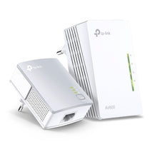 Load image into Gallery viewer, TP-Link 300Mbps AV600 WiFi Powerline Extender Starter Kit Qualcomm, Extend Wired/Wireless Network to Any Room, WiFi Auto-Sync for Unified WiFi Network