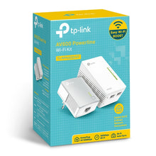 Load image into Gallery viewer, TP-Link 300Mbps AV600 WiFi Powerline Extender Starter Kit Qualcomm, Extend Wired/Wireless Network to Any Room, WiFi Auto-Sync for Unified WiFi Network