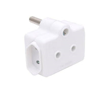 Load image into Gallery viewer, Safety Shuttered Adaptor – 1 x 16A, 2 x 5A, Colour: White, Amps: 16A, Voltage: 250V, Power & Electrical Supplies, Power Adapters, RM-SS-Adaptor