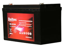 Load image into Gallery viewer, Deltec 12V 100Ah AGM Battery - Deep Cycle 100AH @ C20 - Reliable and Long-Lasting Power Source - Ideal for Off-Grid and Backup Power Solutions