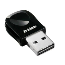 Load image into Gallery viewer, D-Link DWA-131 Wireless N300 Nano USB WiFi Adaptor, 300 Mbit/s data transfer rate, Single-band (2.4 GHz), PIFA, PC/Notebook adapter, Colour: Black
