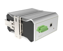Load image into Gallery viewer, IPS33248PFM 24Port Gigabit Ethernet Smart Managed POE industrial Switch with 12 gigabit sfp port + 1 Console Port 368G Switching