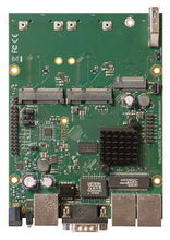 Load image into Gallery viewer, MikroTik RouterBOARD M33G with 3 Gigabit LAN, 2 MiniPCI-e, 2 Sim slot, USB 3.0, PoE in - Dual core 880MHz CPU, 10V - 30V, 11W