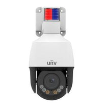 Load image into Gallery viewer, UNV Ultra H.265 5MP Outdoor Mini LightHunter PTZ Camera with Active Deterrence & Auto Tracking, Uniview Smart Ananlytics, PoE, IR 50m, 2.8-12mm, IP66