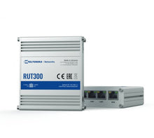 Load image into Gallery viewer, Teltonika Industrial Ethernet Router, 1x WAN Port, 4x LAN Ports, Compliance with IEEE 802.3/u, 5x RJ45 ports, 10/100 Mbps, 2x Configurable digital I/O