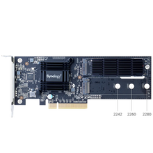 Load image into Gallery viewer, Synology M2D18 M.2 SATA SSD Adapter for: DS2419+; DS1819+; DS1618+; and more, PCIe, M.2, PCI 2.0, Product colour: Black