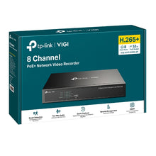 Load image into Gallery viewer, TP-Link VIGI NVR1008H-8P Channel PoE+ Network Video Recorder, Up to 8MP resolution, 8× Fast Ethernet Mbps PoE+ Port, PoE Power 53W,1× SATA(up to 10TB)