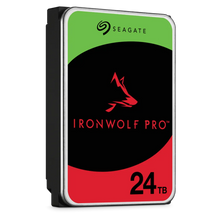 Load image into Gallery viewer, Seagate Ironwolf Pro ST24000NT002 24TB 3.5'' HDD NAS Drives 7200 RPM; SATA 6GB/s Interface; 256MB Cache;550TB/Year; Unlimited Bays