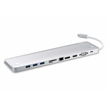 Load image into Gallery viewer, Aten UH3234 USB-C Multiport Dock with Power Pass-Through, 10/100/1000 Mbit/s Ethernet, Width 75 mm x Depth 280 mm x Height 14.5 mm