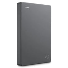 Load image into Gallery viewer, Seagate STJL5000400 Basic Portable Drive - 5TB HDD (5000 GB) Hard Drive, USB 3.0, 2.5", 3.2 Gen 1 (3.1 Gen 1), Silver, USB Cable included, 1 pc(s)