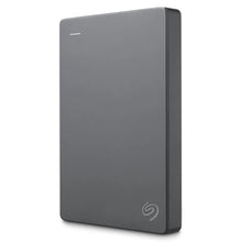 Load image into Gallery viewer, Seagate STJL5000400 Basic Portable Drive - 5TB HDD (5000 GB) Hard Drive, USB 3.0, 2.5", 3.2 Gen 1 (3.1 Gen 1), Silver, USB Cable included, 1 pc(s)