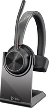 Load image into Gallery viewer, Poly Voyager 4310-M Bluetooth Usb-C Chargestand Microsoft Teams Certified USB-C Headset +BT700 dongle +Charging Stand, Includes USB Adaptor 77Y97AA