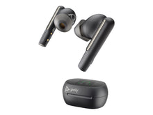 Load image into Gallery viewer, Poly Voyager Free 60+ UC M Earbuds with BT700 USB-C Adapter - Carbon Black 7Y8H0AA