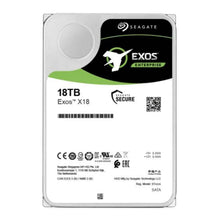 Load image into Gallery viewer, Seagate Exos ST18000NM004J X18 18TB Hard Drive HDD; 3.5''; 6GB/s SAS 512e/4Kn; RPM 7200, HDD size: 3.5", HDD capacity: 18000 GB, HDD speed: 7200 RPM
