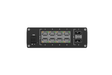 Load image into Gallery viewer, Teltonika TSW200 8x Gigabit Ethernet LAN with speeds up to 1000 Mbps (1 Gbps), 2 x SFP, PoE Switch (240W)