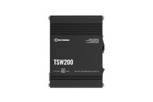 Load image into Gallery viewer, Teltonika TSW200 8x Gigabit Ethernet LAN with speeds up to 1000 Mbps (1 Gbps), 2 x SFP, PoE Switch (240W)