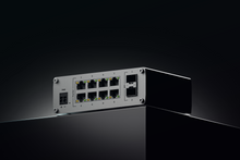Load image into Gallery viewer, Teltonika TSW200 8x Gigabit Ethernet LAN with speeds up to 1000 Mbps (1 Gbps), 2 x SFP, PoE Switch (240W)