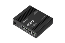 Load image into Gallery viewer, Teltonika RUTX10 Gigabit Ethernet Industrial Router with Gigabit Ethernet, Bluetooth LE, and AC WiFi, 1x WAN (1Gbps), 4x LAN(1Gbps), BLE,VPN RUTX10